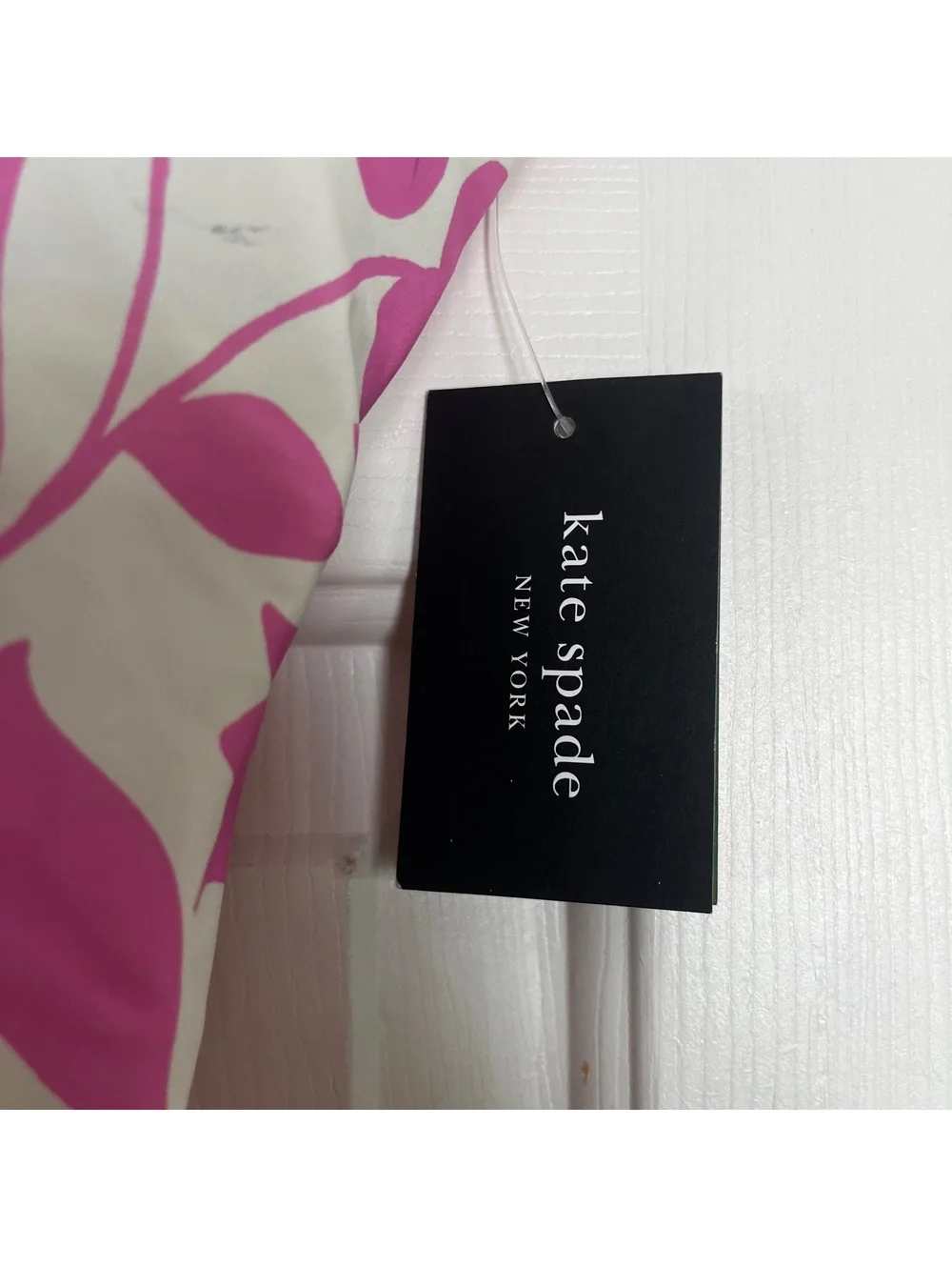 Kate Spade New York Surf Pink Floral One-Piece Swimsuit Size Small